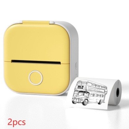 Portable Mini Thermal Label Printer Home Photo Printer Student Wrong Question Printer Bluetooth-compatible Mini Label Printer Price Tag - Image 3
