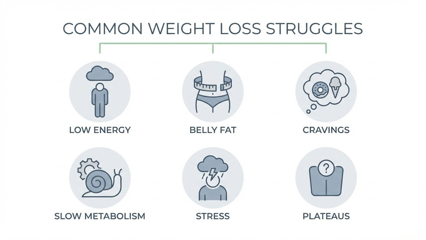 Infographic of metabolism factors