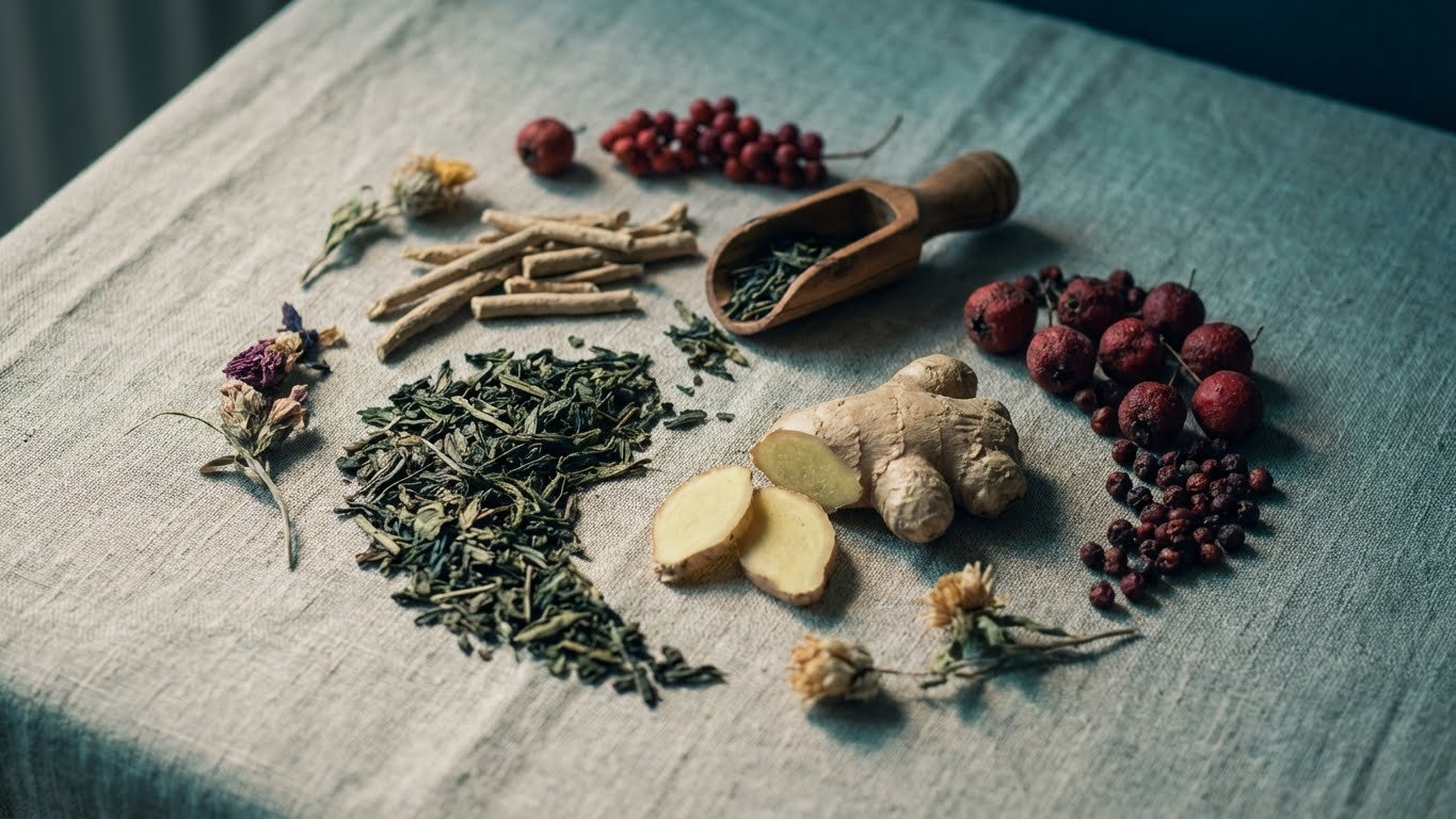Natural herbs and ingredients for metabolic support