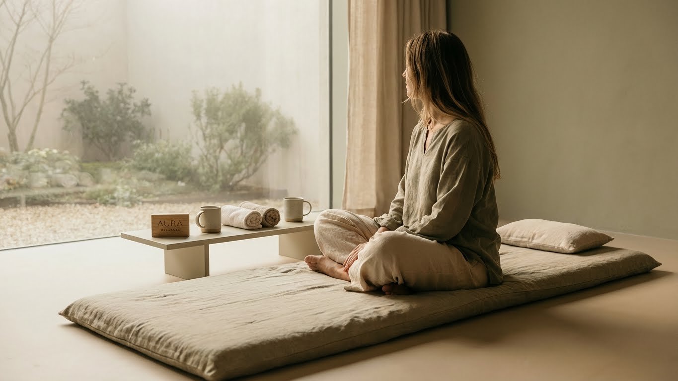 Calm, reassuring wellness setting representing balanced approach to blood sugar health