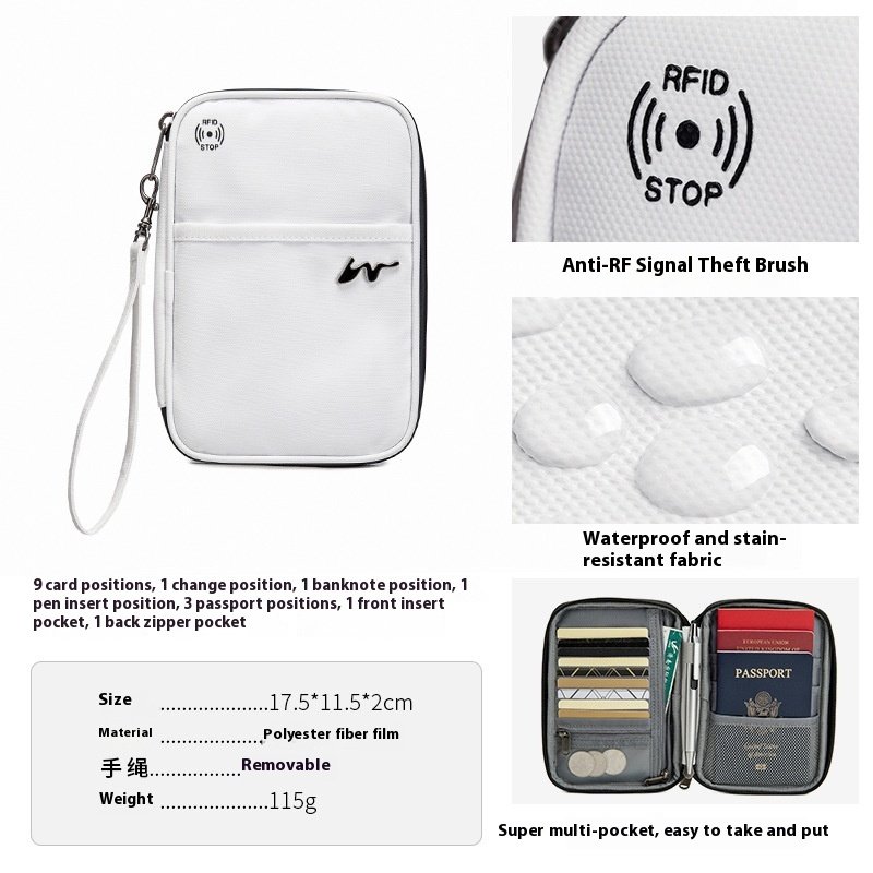 RFID Passport & Travel Document Organizer - Image 3