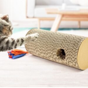 Cylindrical Cat Scratching Board (Corrugated Paper)