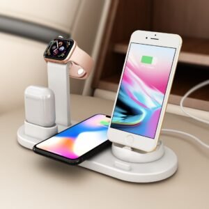 Ultimate 4-in-1 Fast Wireless Charging Station (Apple & Android)