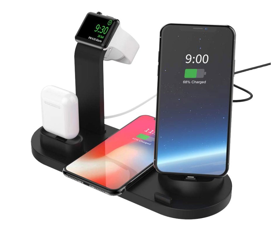 Ultimate 4-in-1 Fast Wireless Charging Station (Apple & Android) - Image 3