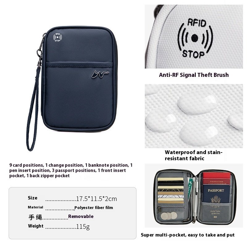 RFID Passport & Travel Document Organizer - Image 5
