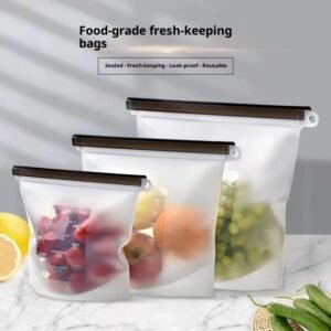 Reusable Silicone Food Storage Bags (500–4000ml)