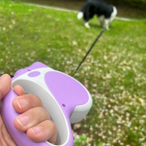 LED Light Retractable Dog Rope Leash