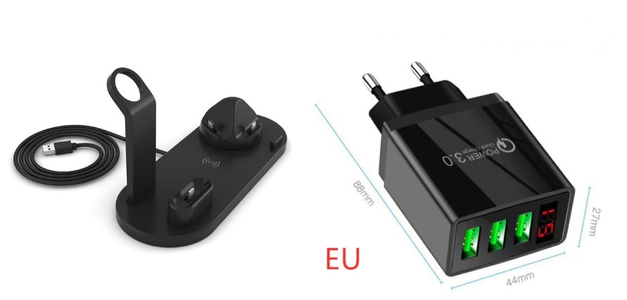 Ultimate 4-in-1 Fast Wireless Charging Station (Apple & Android) - Image 6