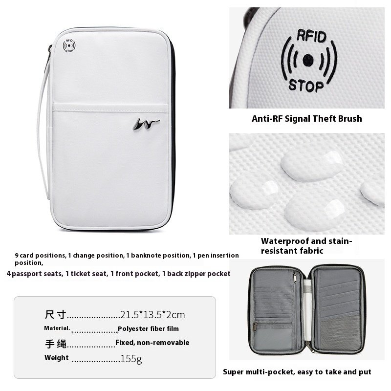 RFID Passport & Travel Document Organizer - Image 6