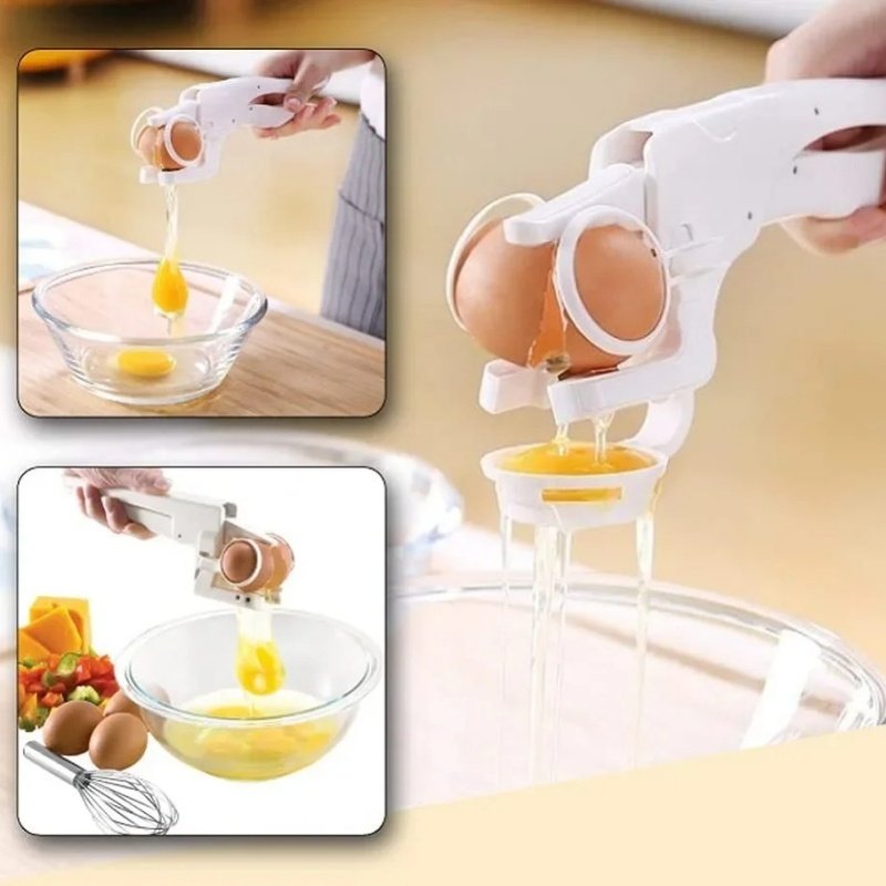 Egg Cracker & Shell Separator Tool (BPA-Free)