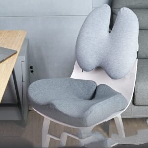 Memory Foam Seat Cushion + Lumbar Support Pillow (Nordic)