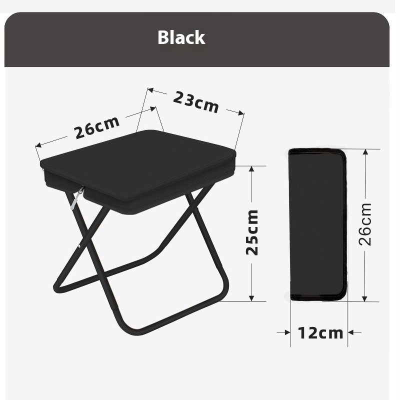 Portable Folding Camping Stool (Compact Carry Case) - Image 3